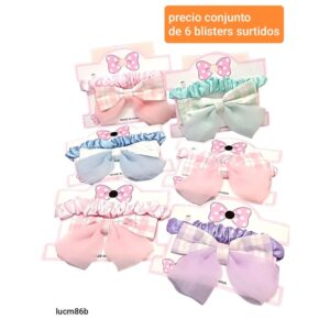 Lucm86b.precio conjunto de 6 blisters surtidos