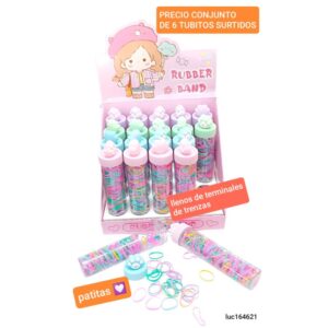 Luc164621.precio conjunto de 6 tubitos surtidos
