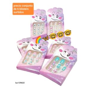 Luc139632.precio conjunto de 6 blisters surtidos