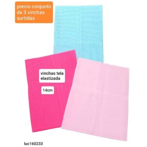 Luc160233.precio conjunto de 3 vinchas surtidas