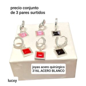 Lucxy.🟥precio conjunto de 3 pares surtidos