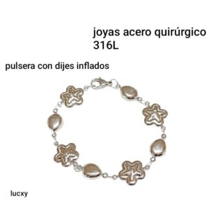 Lucxy.pulseras dijes inflados