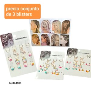 Luc164504.precio conjunto de 3 blisters