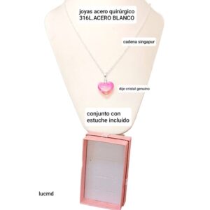 Lucmd conjunto con estuche incluído