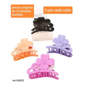 Luc165522.precio conjunto de 12 broches surtidos