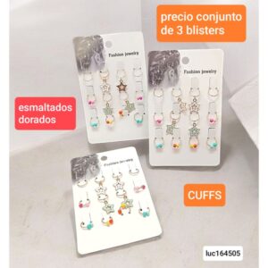 Luc164505.precio conjunto de 3 blisters