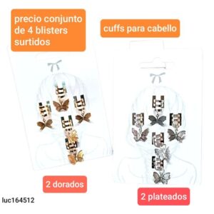 Luc164512.precio conjunto de 4 blisters surtidos