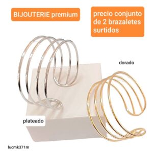 Lucmk371.m.precio conjunto de 2 brazaletes surtidos