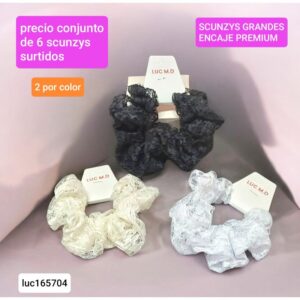 Luc165704.precio conjunto de 6 scunzys surtidos