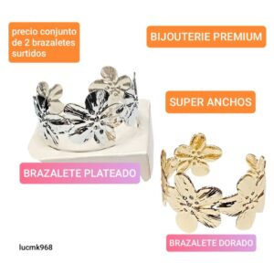 Lucmk968.precio conjunto de 2 brazaletes surtidos