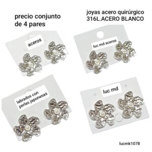 Lucmk1078.precio conjunto de 4 pares