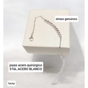 Lucxy pulsera con strass