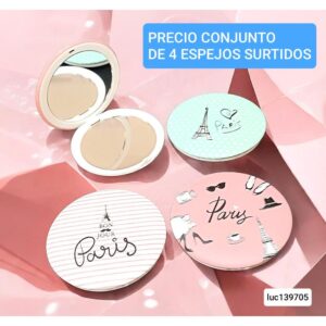 Luc139705.precio conjunto de 4 espejos surtidos
