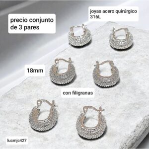 Lucmjc427.precio conjunto de 3 pares