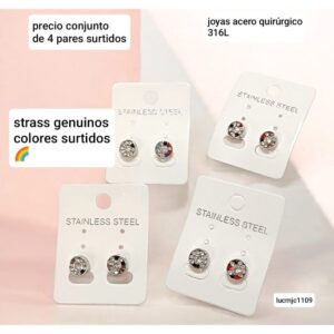 Luc1109.precio conjunto de 4 pares surtidos