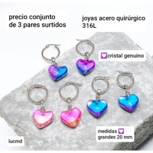 Lucmd💟 precio conjunto de 3 pares surtidos