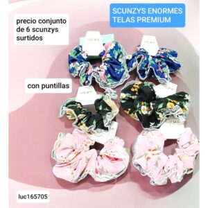 Luc165705.precio conjunto de 6 scunzys surtidos