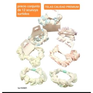 Luc163601.precio conjunto de 12 scunzys surtidos