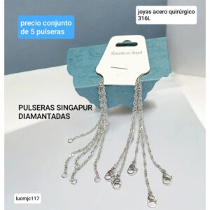 Lucmjc117.precio conjunto de 5 pulseras