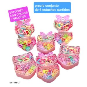 Luc164612.precio conjunto de 6 estuches surtidos