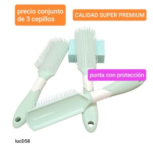 LucD58.precio conjunto de 3 cepillos