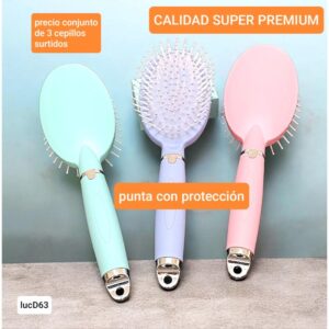 LucD63.precio conjunto de 3 cepillos surtidos