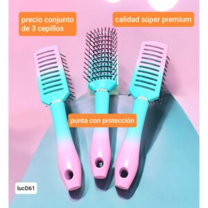 LucD61.precio conjunto de 3 cepillos