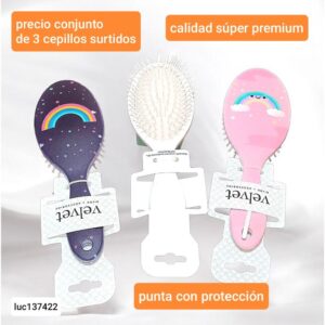 Luc137422.precio conjunto de 3 cepillos surtidos