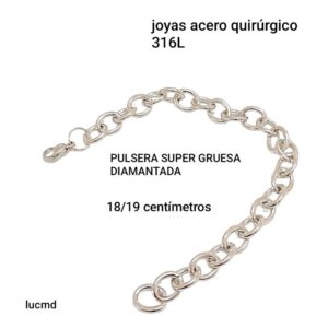 Lucmd pulsera gruesa